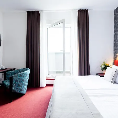 Novum Hotel Aviva Leipzig Neue Messe Exterior foto